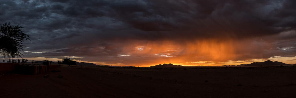 Sonnenuntergang auf NamibRand