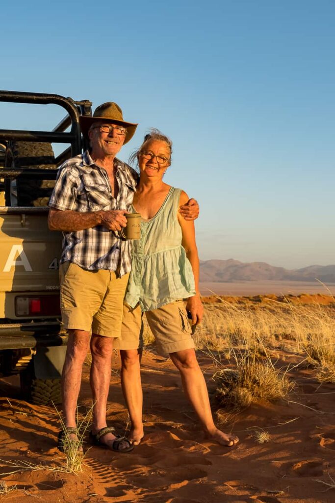 Peter & Franziska auf NamibRand